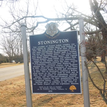 Stoningston_Historical_Marker